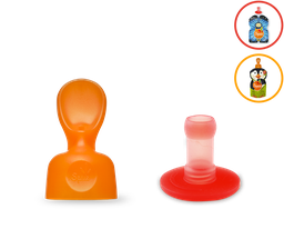 DIDOBABY Pack 6 Gourdes Réutilisables Aliments Bébé Étape 1 - Anti-Fuite, Idéales Débutants Et Moins De Gaspillage